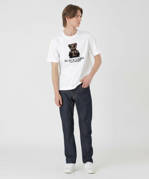 BLUE LABEL / BLACK LABEL CRESTBRIDGE / ブルーレーベル / ブラックレーベル・クレストブリッジ カットソー | 【WEB・一部店舗限定】ハブラシベアーTシャツ | 詳細1