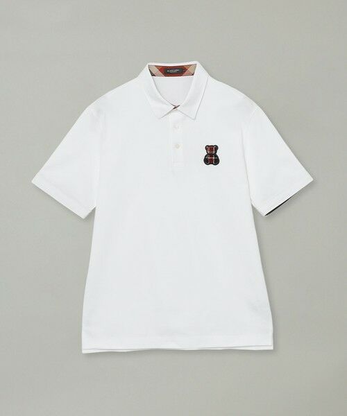 BLUE LABEL / BLACK LABEL CRESTBRIDGE / ブルーレーベル / ブラックレーベル・クレストブリッジ カットソー | 【WEB・一部店舗限定】ハブラシベアーワッペンポロシャツ | 詳細7