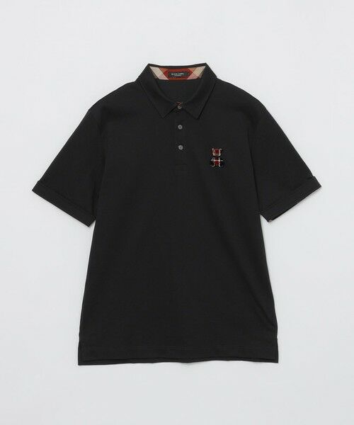 BLUE LABEL / BLACK LABEL CRESTBRIDGE / ブルーレーベル / ブラックレーベル・クレストブリッジ カットソー | 【WEB・一部店舗限定】ハブラシベアーワッペンポロシャツ | 詳細14