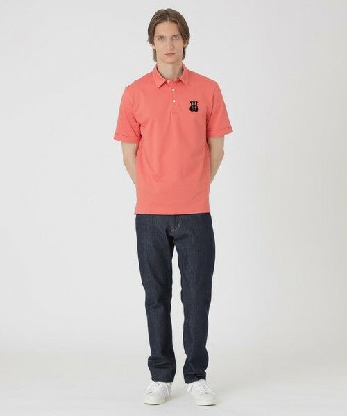 BLUE LABEL / BLACK LABEL CRESTBRIDGE / ブルーレーベル / ブラックレーベル・クレストブリッジ カットソー | 【WEB・一部店舗限定】ハブラシベアーワッペンポロシャツ | 詳細15