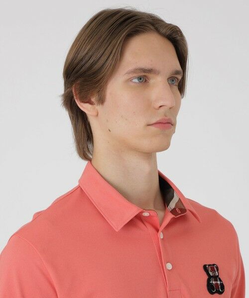 BLUE LABEL / BLACK LABEL CRESTBRIDGE / ブルーレーベル / ブラックレーベル・クレストブリッジ カットソー | 【WEB・一部店舗限定】ハブラシベアーワッペンポロシャツ | 詳細18