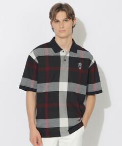 BLUE LABEL / BLACK LABEL CRESTBRIDGE / ブルーレーベル / ブラックレーベル・クレストブリッジ  カットソー | 【WEB限定】スラブクレストブリッジチェックポロシャツ