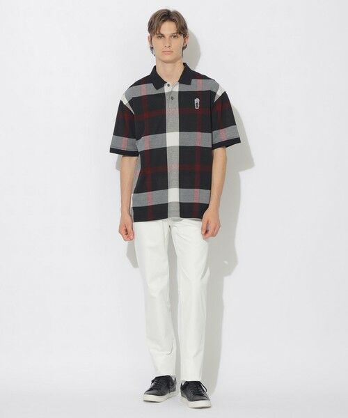 BLUE LABEL / BLACK LABEL CRESTBRIDGE / ブルーレーベル / ブラックレーベル・クレストブリッジ  カットソー | 【WEB限定】スラブクレストブリッジチェックポロシャツ | 詳細1