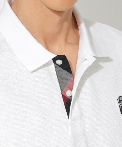 BLUE LABEL / BLACK LABEL CRESTBRIDGE / ブルーレーベル / ブラックレーベル・クレストブリッジ カットソー | 【WEB限定】ガーズマンワッペンスラブポロシャツ | 詳細4