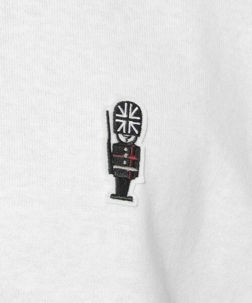 BLUE LABEL / BLACK LABEL CRESTBRIDGE / ブルーレーベル / ブラックレーベル・クレストブリッジ  カットソー | 【WEB限定】ガーズマンワッペンスラブTシャツ | 詳細4