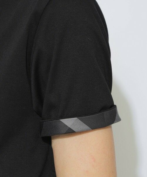 BLUE LABEL / BLACK LABEL CRESTBRIDGE / ブルーレーベル / ブラックレーベル・クレストブリッジ  カットソー | 【WEB限定】マーセライズVネックTシャツ | 詳細10