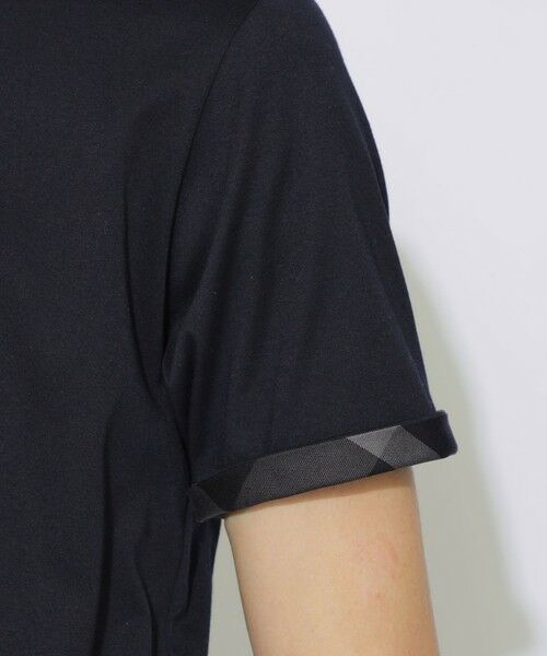 BLUE LABEL / BLACK LABEL CRESTBRIDGE / ブルーレーベル / ブラックレーベル・クレストブリッジ  カットソー | 【WEB限定】マーセライズVネックTシャツ | 詳細16