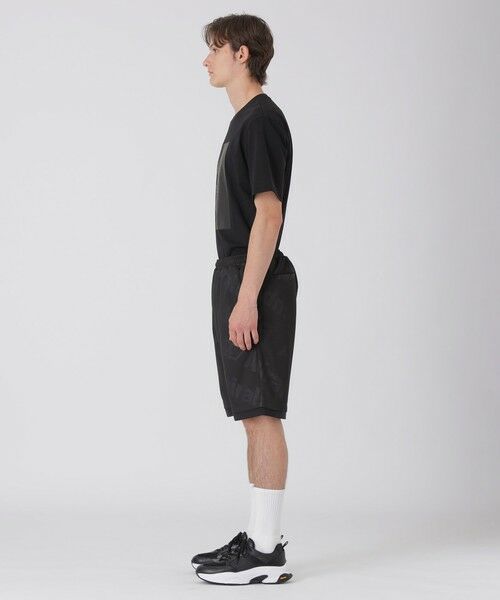 BLUE LABEL / BLACK LABEL CRESTBRIDGE / ブルーレーベル / ブラックレーベル・クレストブリッジ  その他パンツ | 【WEB・一部店舗限定】【BLACK lab.×Admiral】メッシュジャカードロゴショーツ | 詳細2