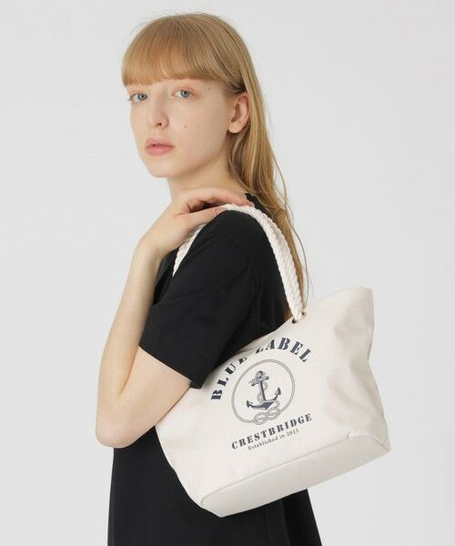 BLUE LABEL / BLACK LABEL CRESTBRIDGE / ブルーレーベル / ブラックレーベル・クレストブリッジ  ショルダーバッグ | ロープハンドルトート | 詳細1