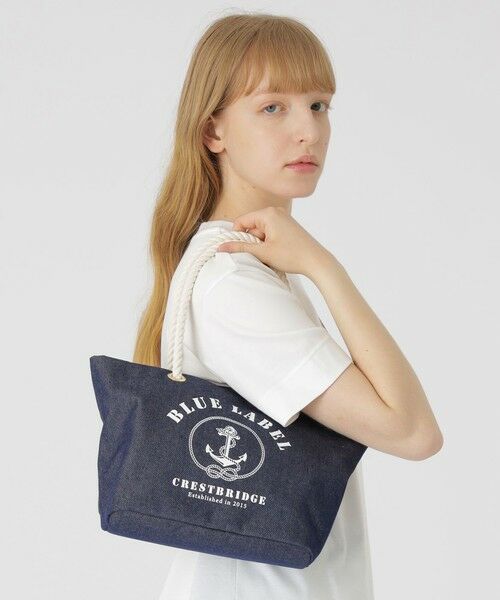 BLUE LABEL / BLACK LABEL CRESTBRIDGE / ブルーレーベル / ブラックレーベル・クレストブリッジ  ショルダーバッグ | ロープハンドルトート | 詳細13