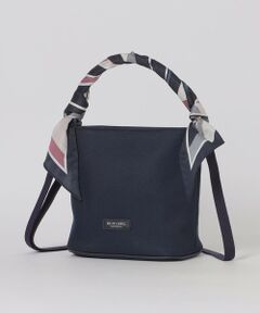 BLUE LABEL / BLACK LABEL CRESTBRIDGE / ブルーレーベル / ブラックレーベル・クレストブリッジ  ショルダーバッグ | スカーフミニバケットバッグ