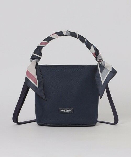 BLUE LABEL / BLACK LABEL CRESTBRIDGE / ブルーレーベル / ブラックレーベル・クレストブリッジ  ショルダーバッグ | スカーフミニバケットバッグ | 詳細14
