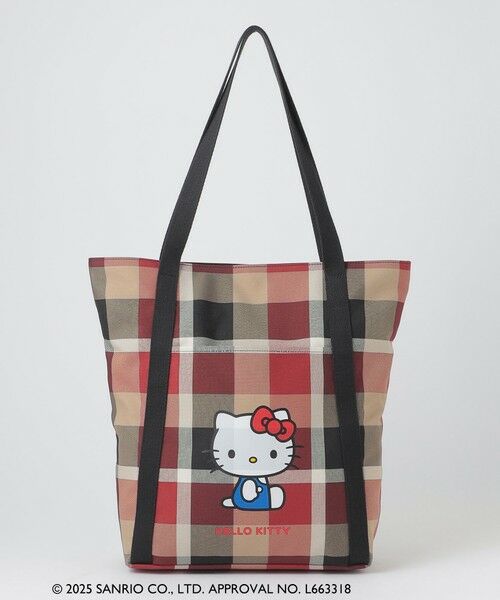 BLUE LABEL / BLACK LABEL CRESTBRIDGE / ブルーレーベル / ブラックレーベル・クレストブリッジ  ショルダーバッグ | 【ハローキティコラボ】クレストブリッジチェックビッグトート | 詳細6