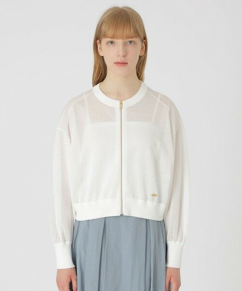 BLUE LABEL / BLACK LABEL CRESTBRIDGE / ブルーレーベル / ブラックレーベル・クレストブリッジ  その他アウター | 【店舗限定】ラメシアーブルゾン | 詳細2