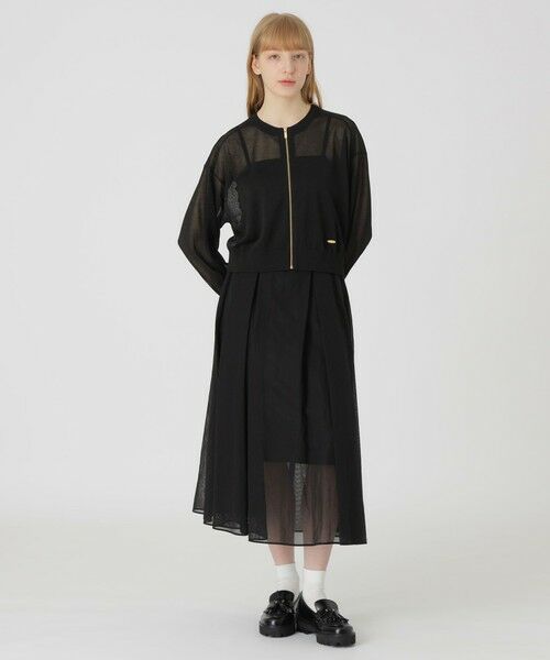 BLUE LABEL / BLACK LABEL CRESTBRIDGE / ブルーレーベル / ブラックレーベル・クレストブリッジ  その他アウター | 【店舗限定】ラメシアーブルゾン | 詳細8