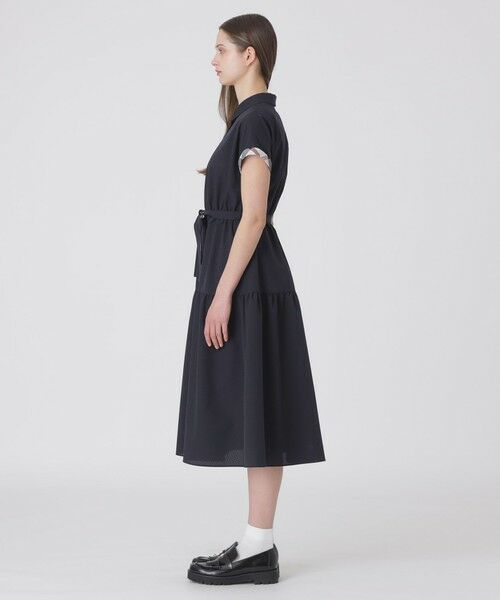 BLUE LABEL / BLACK LABEL CRESTBRIDGE / ブルーレーベル / ブラックレーベル・クレストブリッジ  ドレス | ブリーズドッツシャツカラードレス | 詳細1