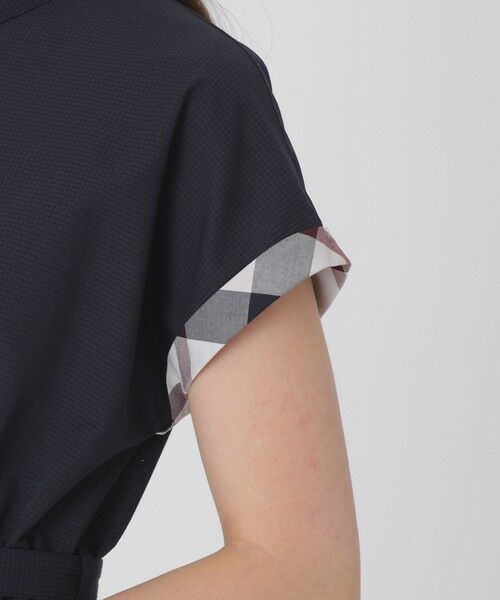 BLUE LABEL / BLACK LABEL CRESTBRIDGE / ブルーレーベル / ブラックレーベル・クレストブリッジ  ドレス | ブリーズドッツシャツカラードレス | 詳細5