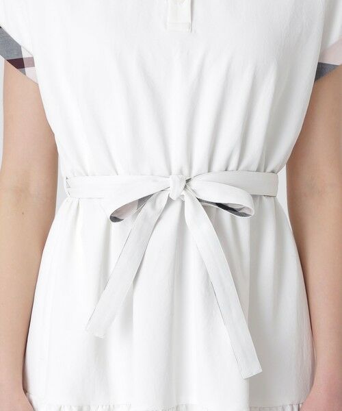 BLUE LABEL / BLACK LABEL CRESTBRIDGE / ブルーレーベル / ブラックレーベル・クレストブリッジ  ドレス | 【防透け】【UVカット】【遮熱】【接触冷感】ドライツイルシャツカラードレス | 詳細3