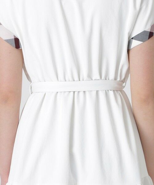 BLUE LABEL / BLACK LABEL CRESTBRIDGE / ブルーレーベル / ブラックレーベル・クレストブリッジ  ドレス | 【防透け】【UVカット】【遮熱】【接触冷感】ドライツイルシャツカラードレス | 詳細4