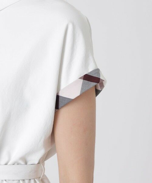 BLUE LABEL / BLACK LABEL CRESTBRIDGE / ブルーレーベル / ブラックレーベル・クレストブリッジ  ドレス | 【防透け】【UVカット】【遮熱】【接触冷感】ドライツイルシャツカラードレス | 詳細5