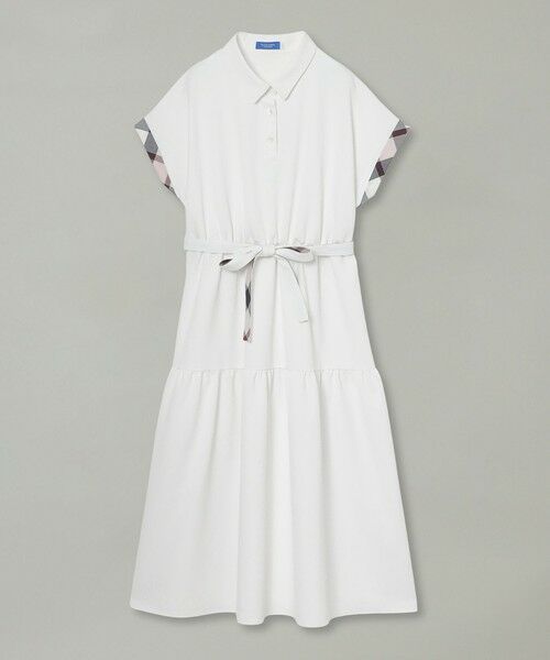 BLUE LABEL / BLACK LABEL CRESTBRIDGE / ブルーレーベル / ブラックレーベル・クレストブリッジ  ドレス | 【防透け】【UVカット】【遮熱】【接触冷感】ドライツイルシャツカラードレス | 詳細7