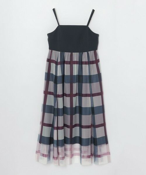 BLUE LABEL / BLACK LABEL CRESTBRIDGE / ブルーレーベル / ブラックレーベル・クレストブリッジ  ドレス | 【SWEETコラボ】クレストブリッジチェックチュールプリントドレスセット | 詳細23