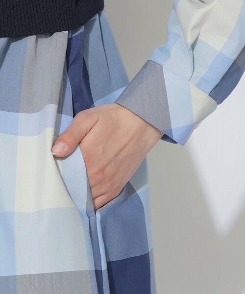 BLUE LABEL / BLACK LABEL CRESTBRIDGE / ブルーレーベル / ブラックレーベル・クレストブリッジ  ドレス | 【WEB限定】クレストブリッジチェックニットコンビドレス | 詳細5