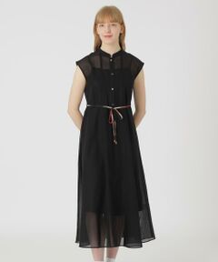 BLUE LABEL / BLACK LABEL CRESTBRIDGE / ブルーレーベル / ブラックレーベル・クレストブリッジ  ドレス | 【店舗限定】シアーストライプノースリーブドレス