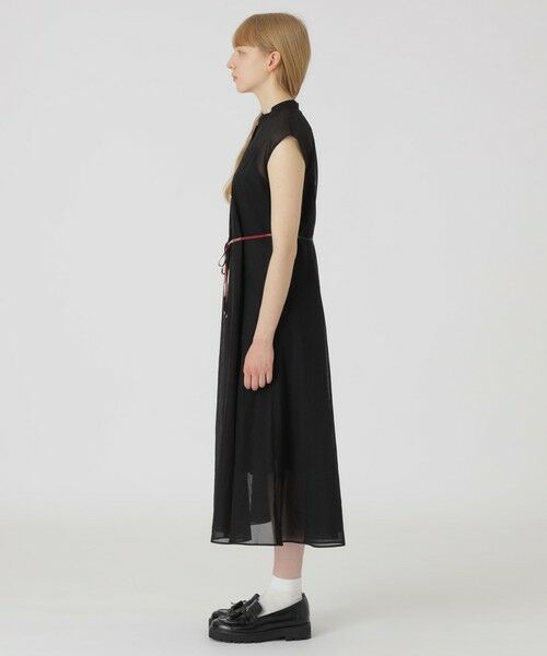 BLUE LABEL / BLACK LABEL CRESTBRIDGE / ブルーレーベル / ブラックレーベル・クレストブリッジ  ドレス | 【店舗限定】シアーストライプノースリーブドレス | 詳細1