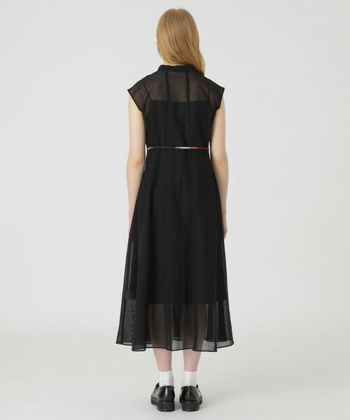 BLUE LABEL / BLACK LABEL CRESTBRIDGE / ブルーレーベル / ブラックレーベル・クレストブリッジ  ドレス | 【店舗限定】シアーストライプノースリーブドレス | 詳細2