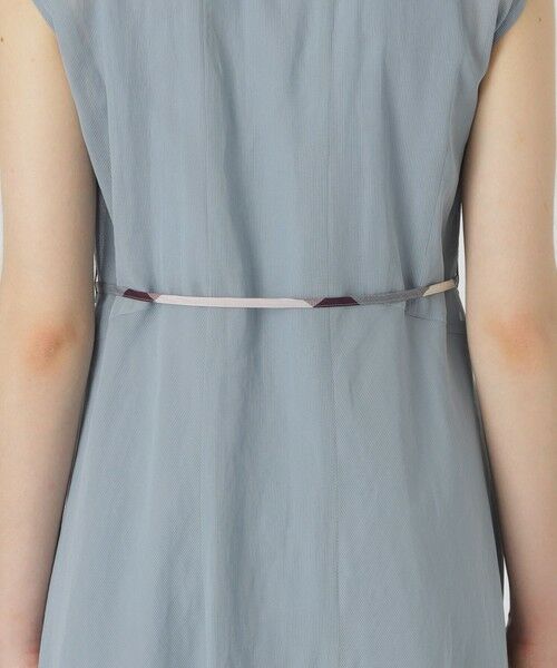 BLUE LABEL / BLACK LABEL CRESTBRIDGE / ブルーレーベル / ブラックレーベル・クレストブリッジ  ドレス | 【店舗限定】シアーストライプノースリーブドレス | 詳細10