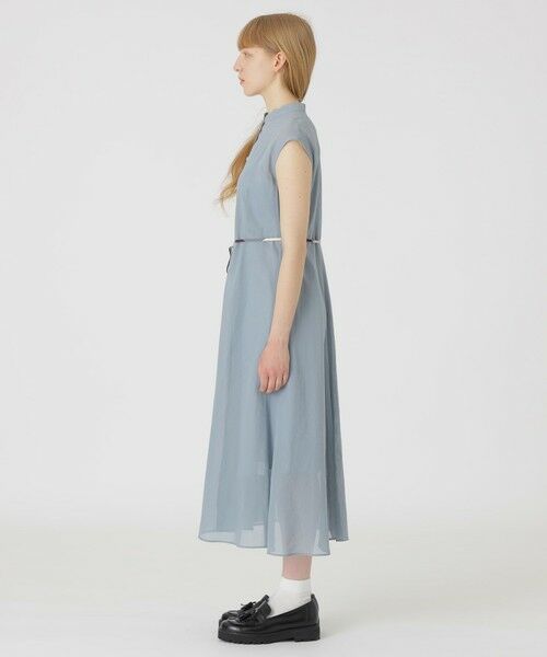 BLUE LABEL / BLACK LABEL CRESTBRIDGE / ブルーレーベル / ブラックレーベル・クレストブリッジ  ドレス | 【店舗限定】シアーストライプノースリーブドレス | 詳細7