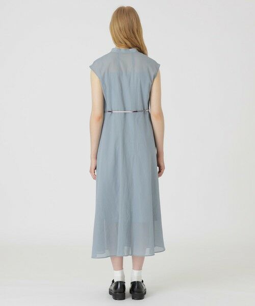 BLUE LABEL / BLACK LABEL CRESTBRIDGE / ブルーレーベル / ブラックレーベル・クレストブリッジ  ドレス | 【店舗限定】シアーストライプノースリーブドレス | 詳細8