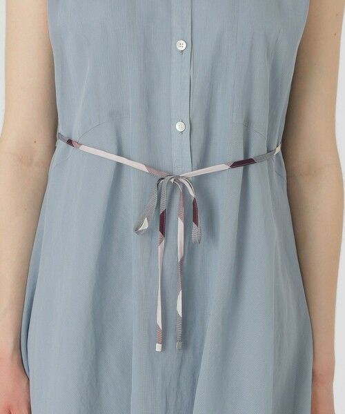 BLUE LABEL / BLACK LABEL CRESTBRIDGE / ブルーレーベル / ブラックレーベル・クレストブリッジ  ドレス | 【店舗限定】シアーストライプノースリーブドレス | 詳細9