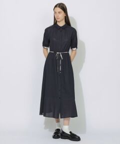 BLUE LABEL / BLACK LABEL CRESTBRIDGE / ブルーレーベル / ブラックレーベル・クレストブリッジ  ドレス | 【WEB限定】コットンエアークロスシャツドレス