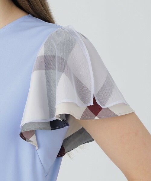 BLUE LABEL / BLACK LABEL CRESTBRIDGE / ブルーレーベル / ブラックレーベル・クレストブリッジ  ドレス | 【一部店舗限定】マイクロスパンポプリンドレス | 詳細12