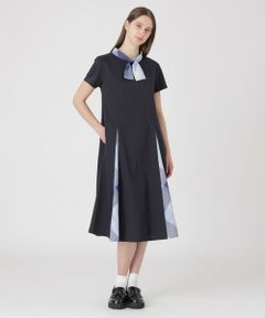 BLUE LABEL / BLACK LABEL CRESTBRIDGE / ブルーレーベル / ブラックレーベル・クレストブリッジ  ドレス | 【一部店舗限定】スーピマコットンポンチドレス