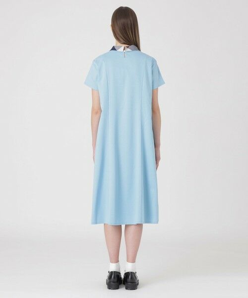BLUE LABEL / BLACK LABEL CRESTBRIDGE / ブルーレーベル / ブラックレーベル・クレストブリッジ  ドレス | 【一部店舗限定】スーピマコットンポンチドレス | 詳細2
