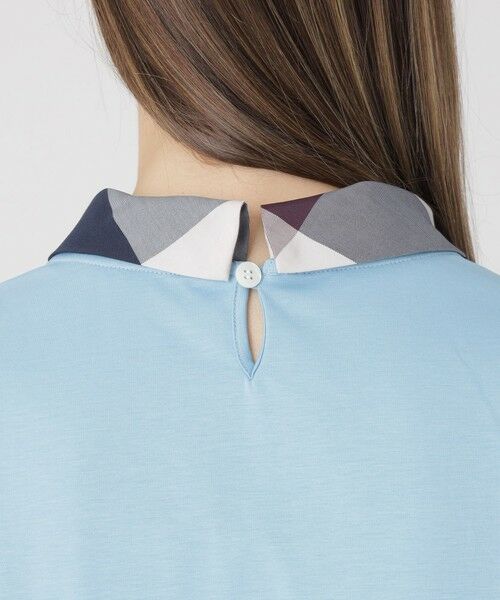 BLUE LABEL / BLACK LABEL CRESTBRIDGE / ブルーレーベル / ブラックレーベル・クレストブリッジ  ドレス | 【一部店舗限定】スーピマコットンポンチドレス | 詳細4