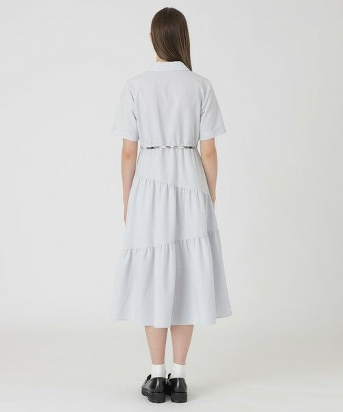 BLUE LABEL / BLACK LABEL CRESTBRIDGE / ブルーレーベル / ブラックレーベル・クレストブリッジ  ドレス | 【原宿限定】サッカーストライプドレス | 詳細10
