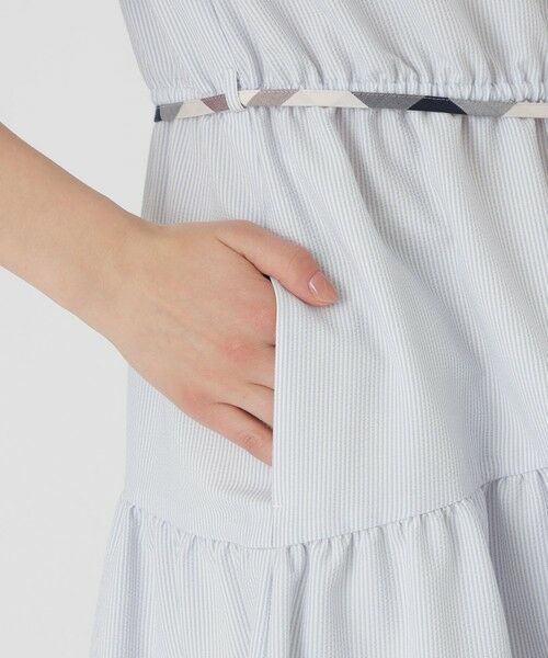 BLUE LABEL / BLACK LABEL CRESTBRIDGE / ブルーレーベル / ブラックレーベル・クレストブリッジ  ドレス | 【原宿限定】サッカーストライプドレス | 詳細14