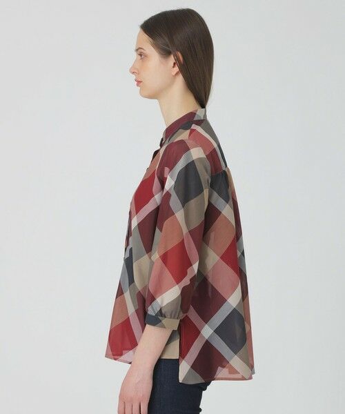 BLUE LABEL / BLACK LABEL CRESTBRIDGE / ブルーレーベル / ブラックレーベル・クレストブリッジ  シャツ・ブラウス | 【一部店舗限定】クレストブリッジチェックブラウス | 詳細3