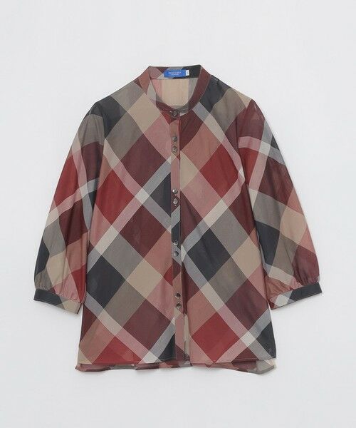 BLUE LABEL / BLACK LABEL CRESTBRIDGE / ブルーレーベル / ブラックレーベル・クレストブリッジ  シャツ・ブラウス | 【一部店舗限定】クレストブリッジチェックブラウス | 詳細5