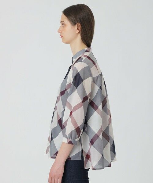 BLUE LABEL / BLACK LABEL CRESTBRIDGE / ブルーレーベル / ブラックレーベル・クレストブリッジ  シャツ・ブラウス | 【一部店舗限定】クレストブリッジチェックブラウス | 詳細8