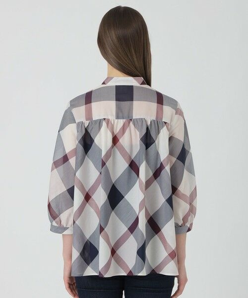 BLUE LABEL / BLACK LABEL CRESTBRIDGE / ブルーレーベル / ブラックレーベル・クレストブリッジ  シャツ・ブラウス | 【一部店舗限定】クレストブリッジチェックブラウス | 詳細9