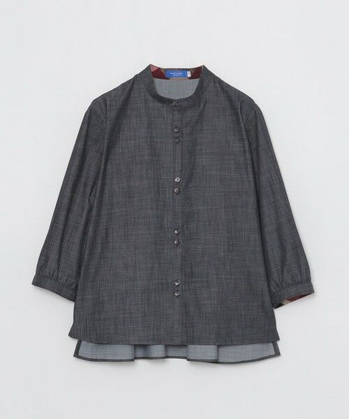 BLUE LABEL / BLACK LABEL CRESTBRIDGE / ブルーレーベル / ブラックレーベル・クレストブリッジ  シャツ・ブラウス | 【一部店舗限定】デニムライクブラウス | 詳細7