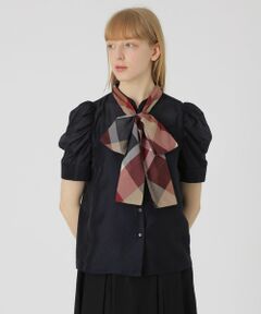 BLUE LABEL / BLACK LABEL CRESTBRIDGE / ブルーレーベル / ブラックレーベル・クレストブリッジ  シャツ・ブラウス | 【店舗限定】ボリュームスリーブリボンブラウス