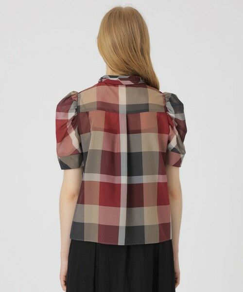 BLUE LABEL / BLACK LABEL CRESTBRIDGE / ブルーレーベル / ブラックレーベル・クレストブリッジ  シャツ・ブラウス | 【店舗限定】ボリュームスリーブリボンブラウス | 詳細12