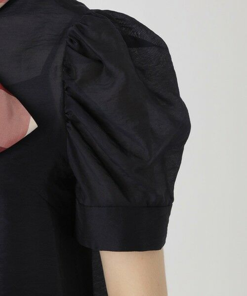 BLUE LABEL / BLACK LABEL CRESTBRIDGE / ブルーレーベル / ブラックレーベル・クレストブリッジ  シャツ・ブラウス | 【店舗限定】ボリュームスリーブリボンブラウス | 詳細22