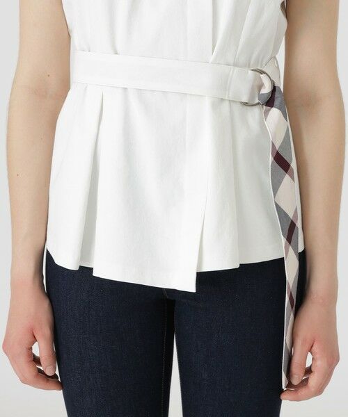 BLUE LABEL / BLACK LABEL CRESTBRIDGE / ブルーレーベル / ブラックレーベル・クレストブリッジ  シャツ・ブラウス | 【店舗限定】ビスチェコンビプルオーバー | 詳細5